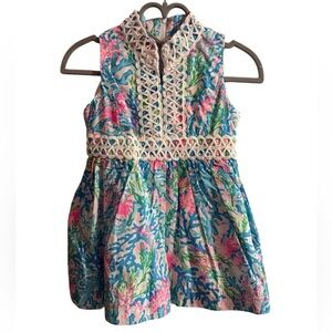 Lilly Pulitzer Girls Coral Bay Mini Franci Dress 2